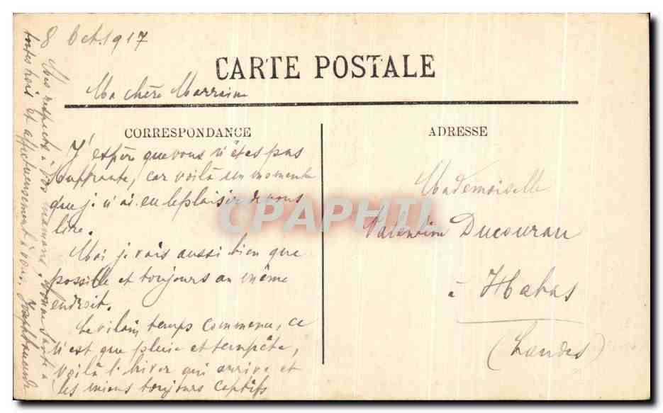 Compiègne — Das Schloss — Die Festsaal — Edition Lambert-Henry — n°15 — Rückseite