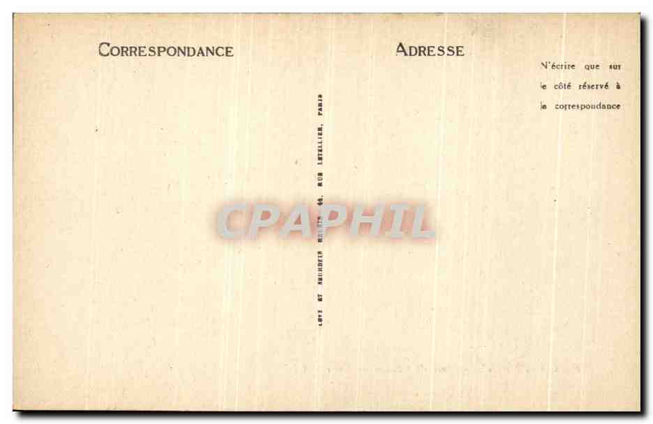 CPA Compiegne Place de L Hotel de Ville — Rückseite