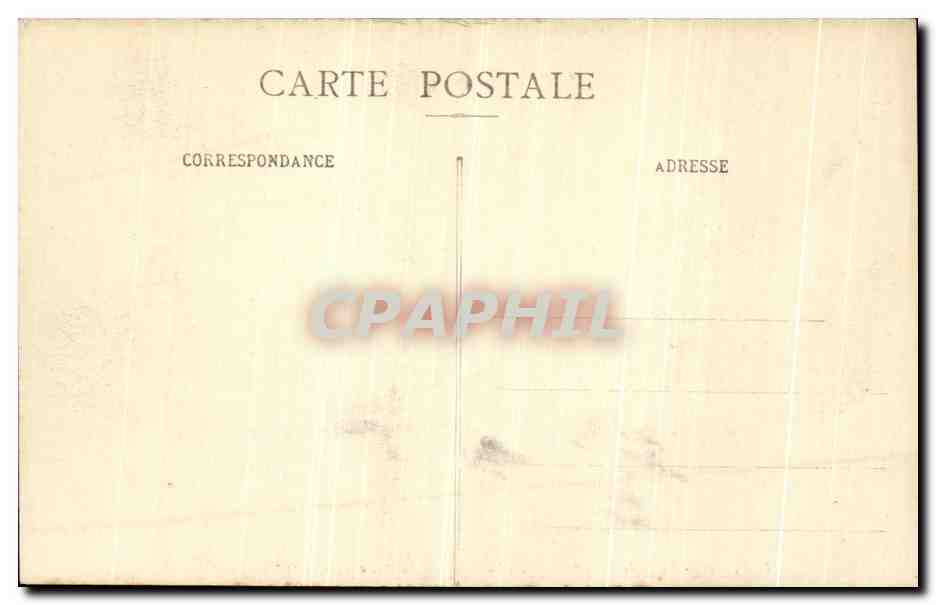 CPA Palais de Compiegne Le Chateau La chambre de Marie Antoinette — Verso