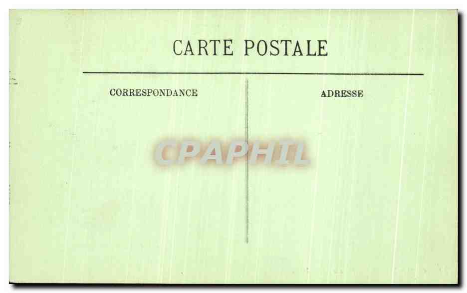 CPA Compiegne Facade du Chateau — Verso