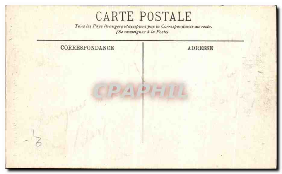 CPA Compiegne L Eglise Saint Jacques — Verso