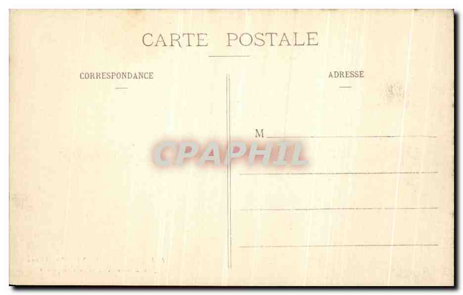 CPA Compiegne Le Chareau Chambre a coucher de l empereur — Verso