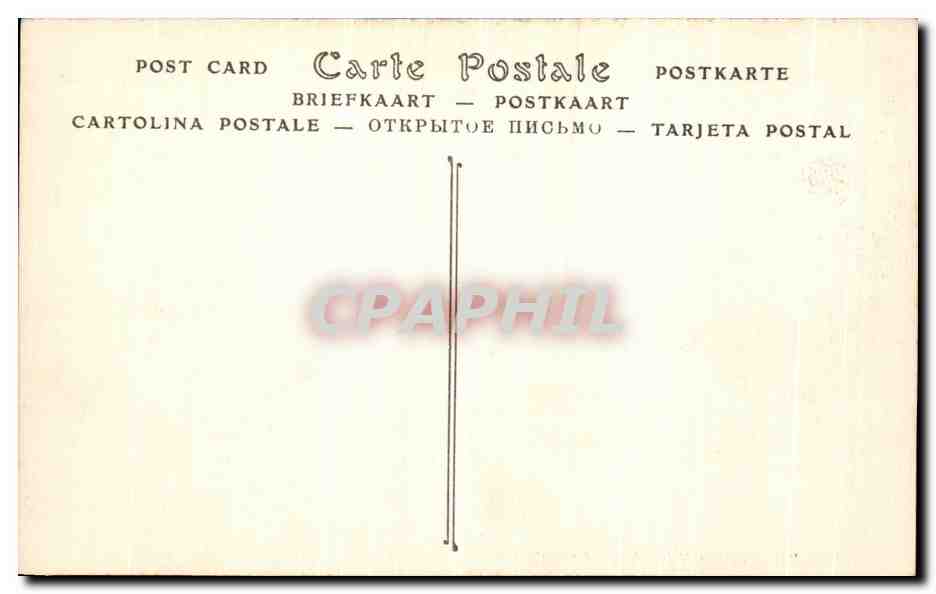CPA Compiegne Le Chareau Salle des gardes — Verso