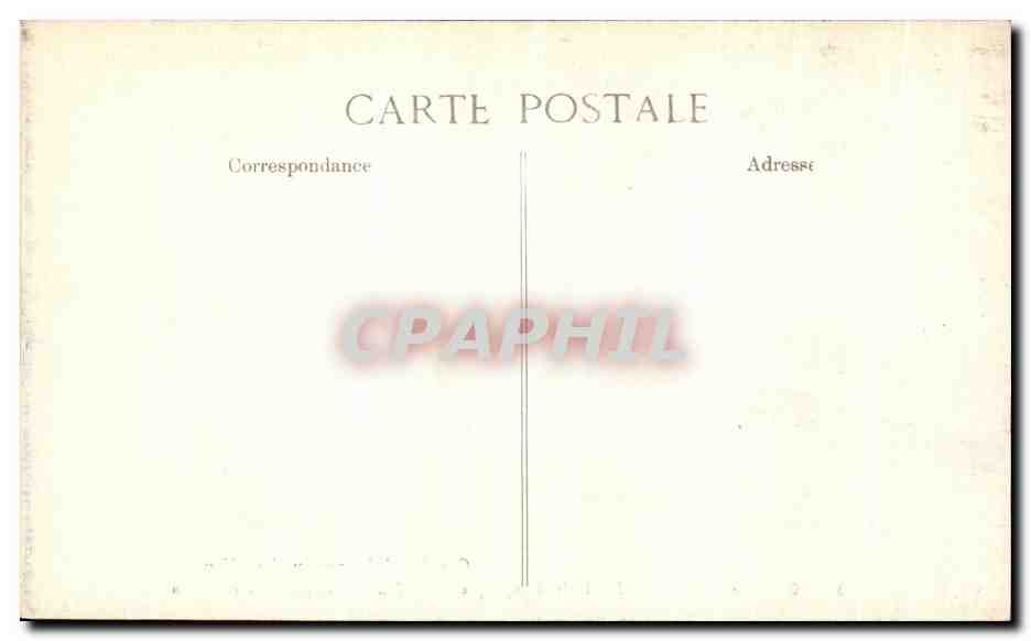 CPA Collection Special du Palais de Compiegne Chambre de l empereur Napoleoin 1er — Verso
