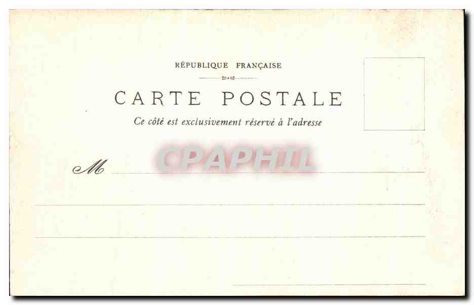 CPA Chateau de Compiegne Salon de repos du prince imperial — Verso