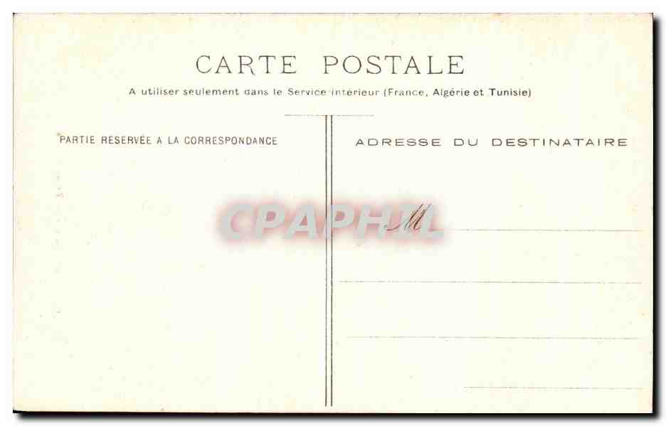 Compiègne - La Porte Chapelle — éditeur Decelle, n°33 — Verso