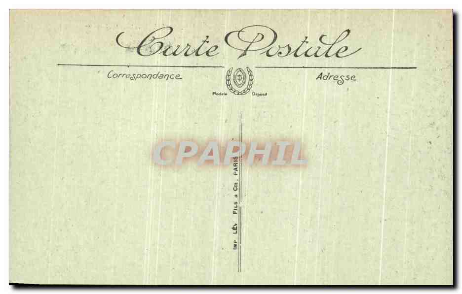 CPA Compiegne L Eglise Saint Antoine — Verso