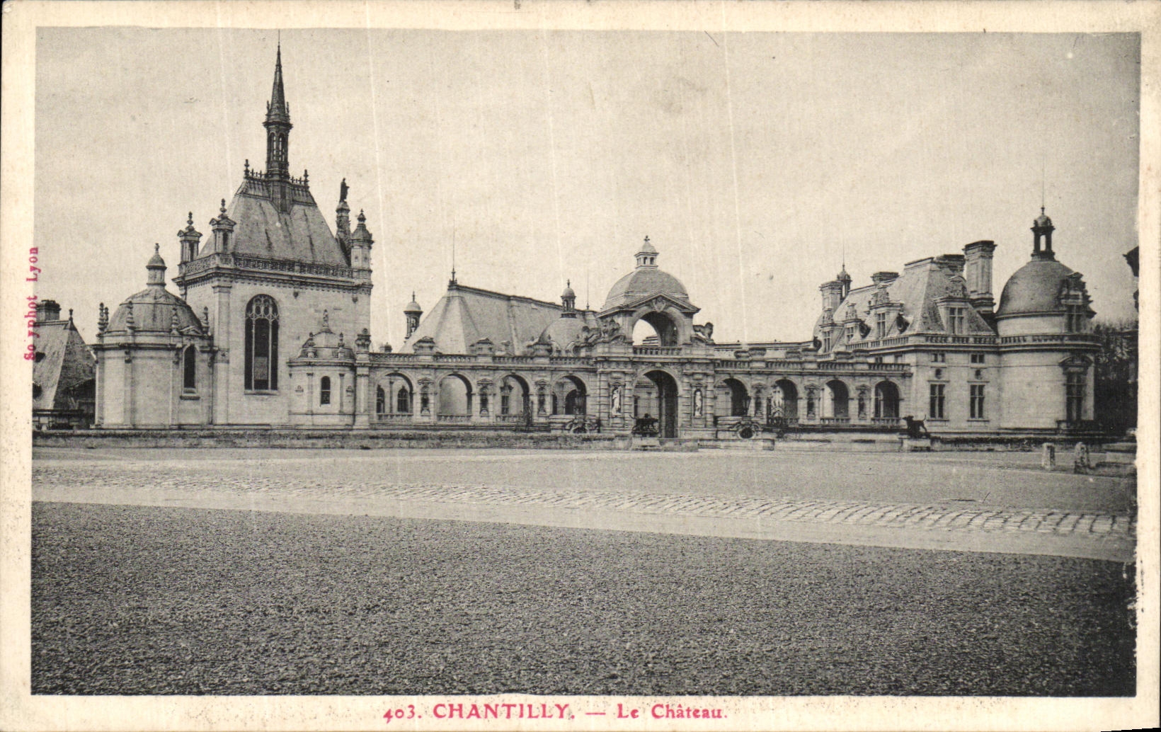 Chantilly — Das Schloss — Sozphot Lyon n°403