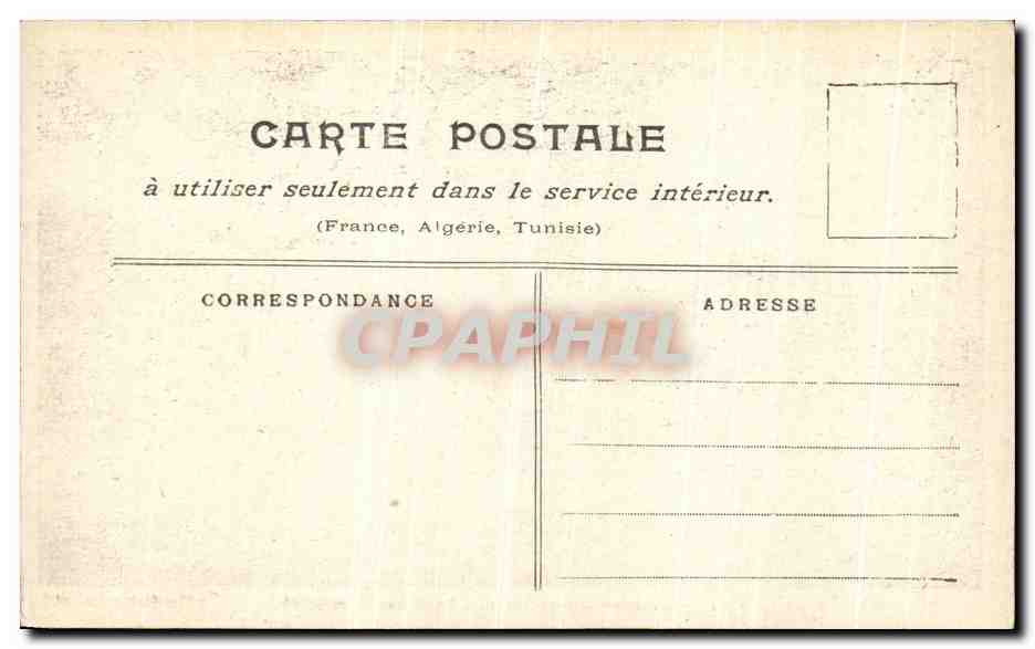 CPA Paris Inonde Pont Saint Nicolas — Rückseite