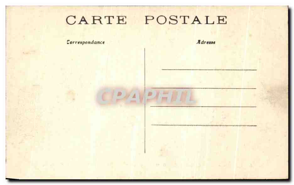 CPA Paris Inondations de La rue de Lille le 25 janvier — Rückseite
