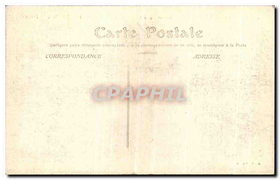 CPA ParisInonde Cliche Le Pont Soiferino — Rückseite