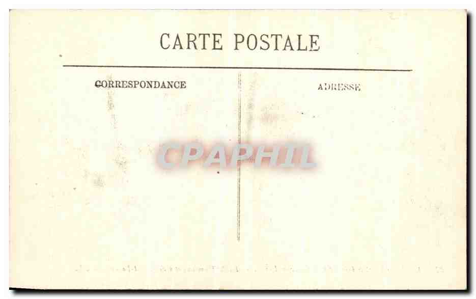 CPA Paris Inonde De Hotel Terminus et Gare Saint Lazare — Rückseite