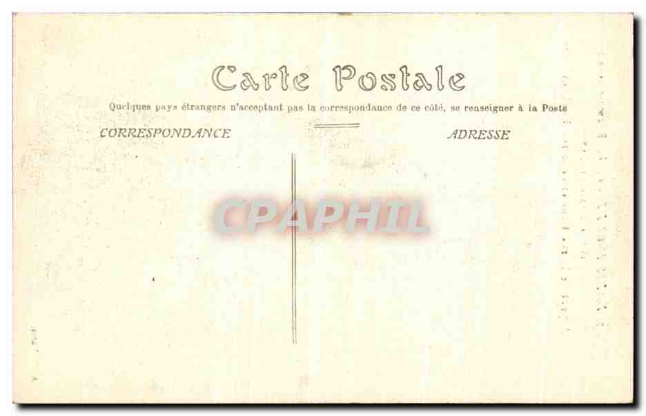 CPA Paris Inondations De Le Pont des Aspect de la rue Gros et de la Rue Boulainvilliers  — Rückseite