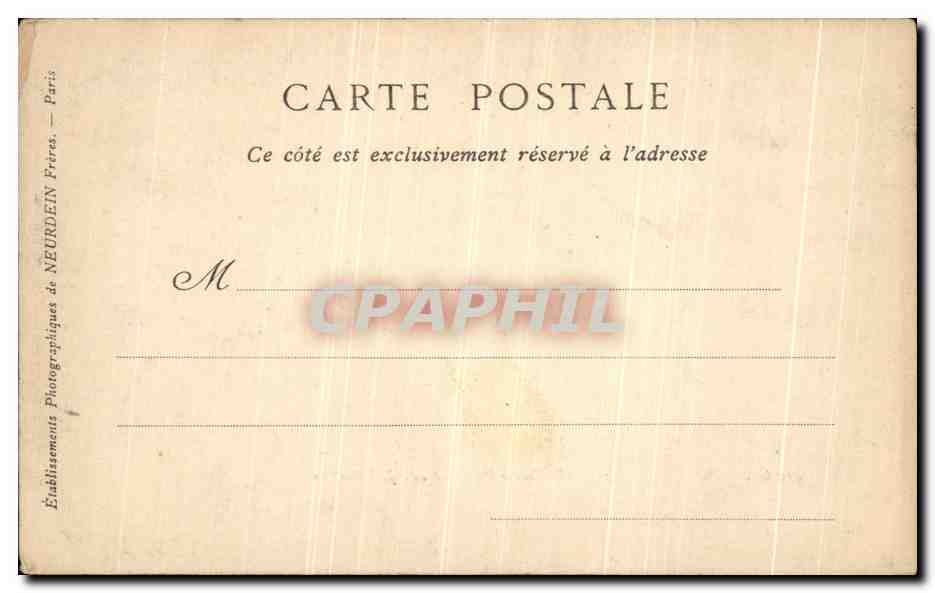 CPA Bacchante ivre Chantron FEmme nue erotique  — Rückseite