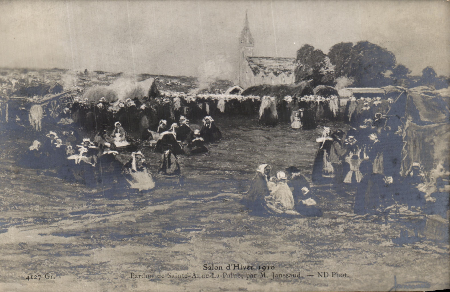 CPA Salon 1910 Pardon de Sainte Anne la Palue Janssaud 