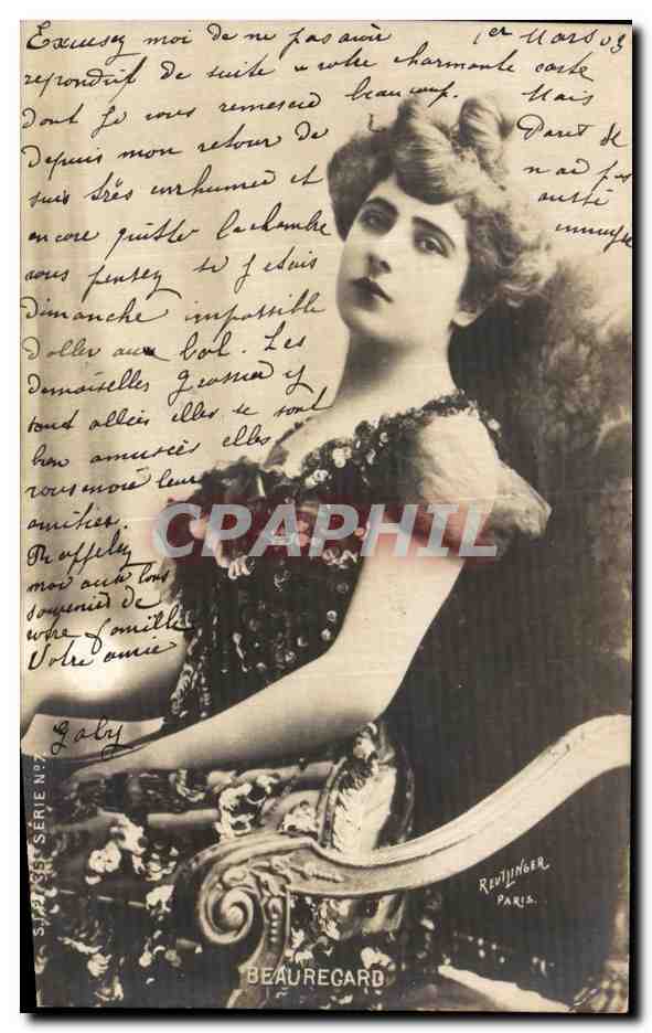 Femme élégante — portrait — Redlinger, Paris, série n°7