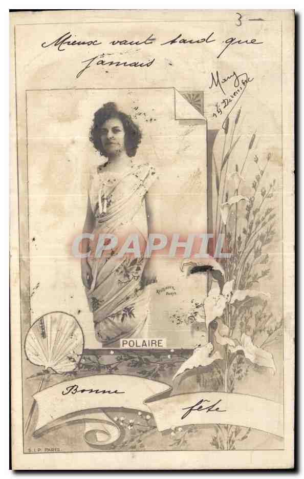 Madame Polaire — Buon compleanno — S.I.P. PARIS