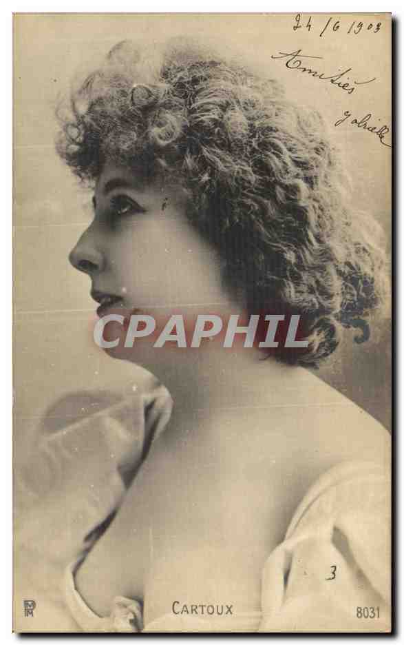 Porträt einer Frau — Cartouche 'Tomisies Gabrielle' — Cartoux n°8031