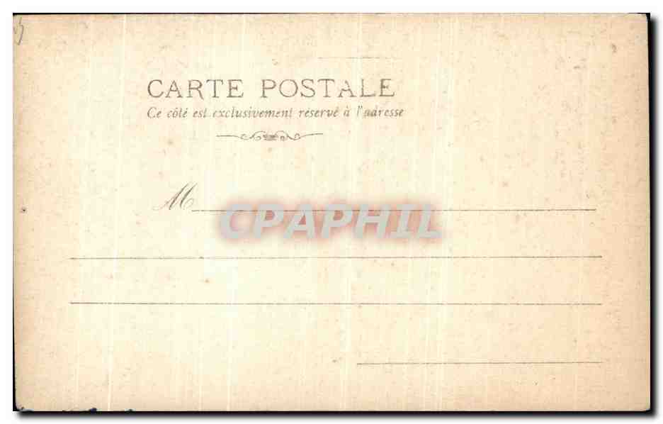 Femme en robe longue — poème de Mme Edmond Rostand — éditeur Femina, n°5 — Rückseite