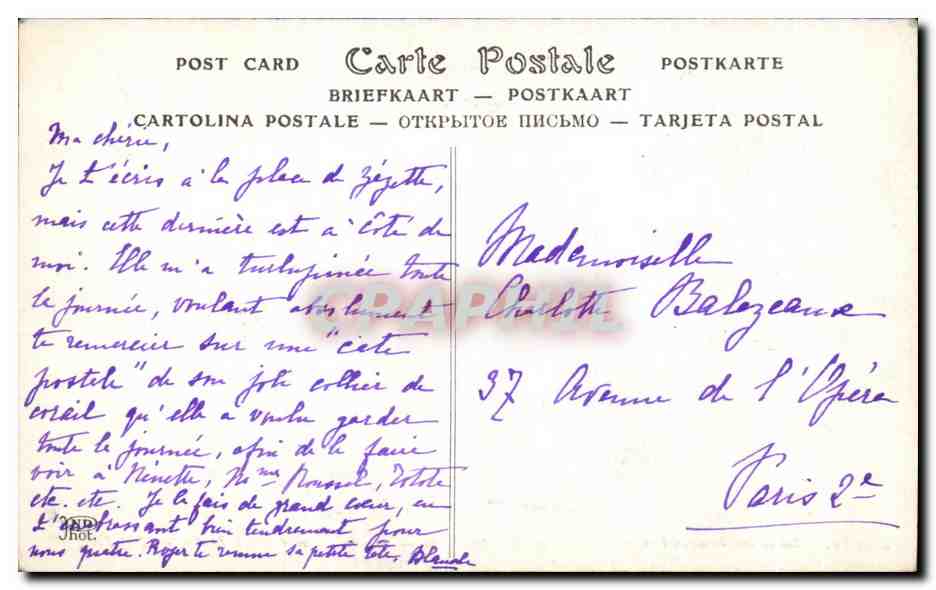 CPA Salon 1910 Le nouveau ne Cyprien Boulet Moutons  — Verso