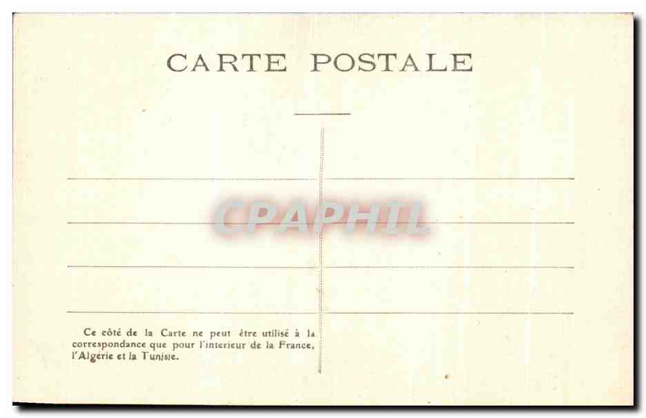 CPA Enfant Chat le favori — Rückseite