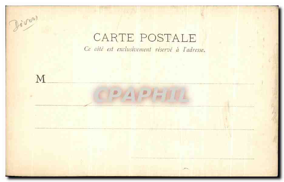 CPA Tobie rend la vue a son pere — Verso