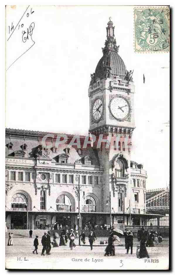 CPA Paris Gare De Lyon 