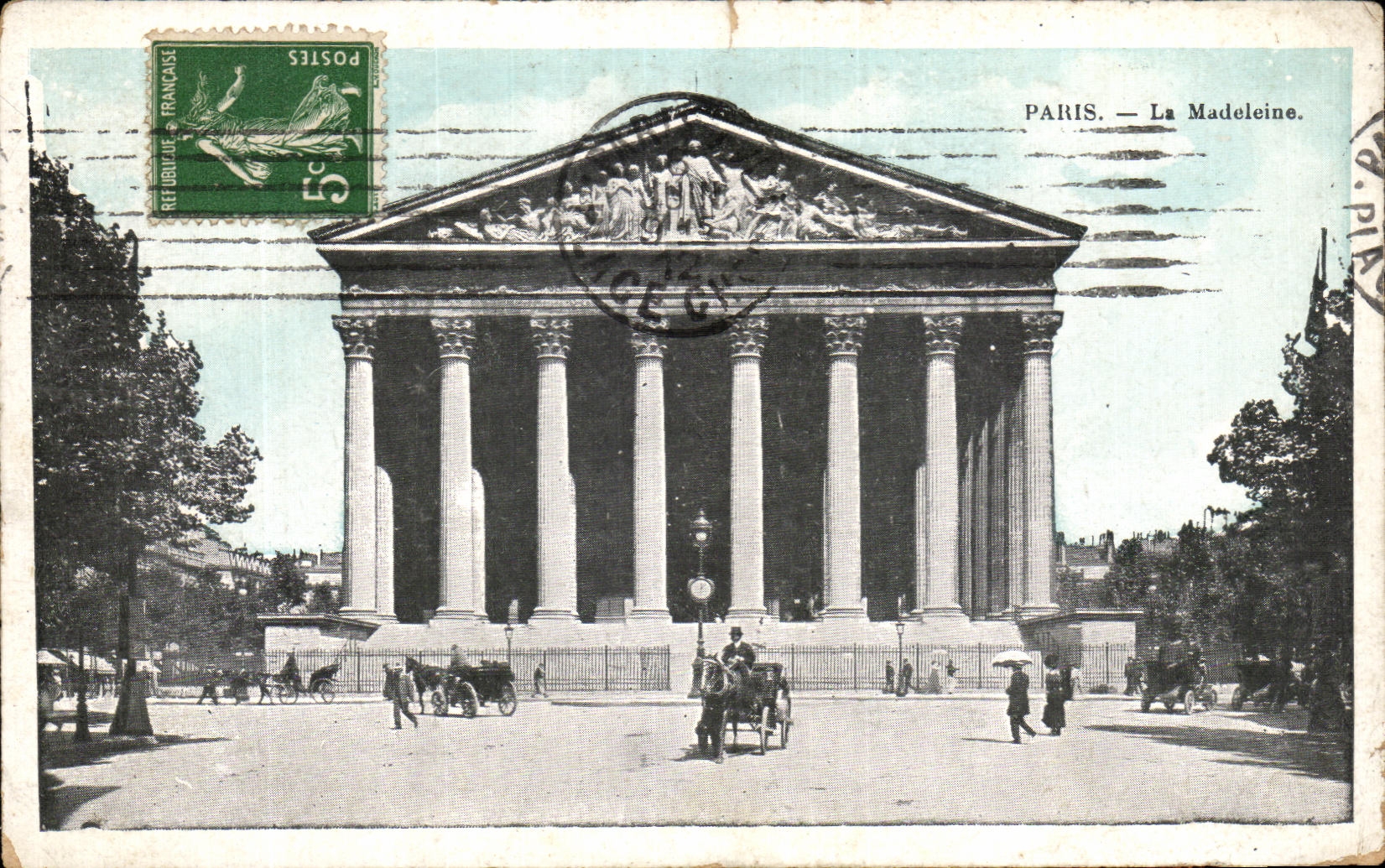 CPA Paris La Madeleine