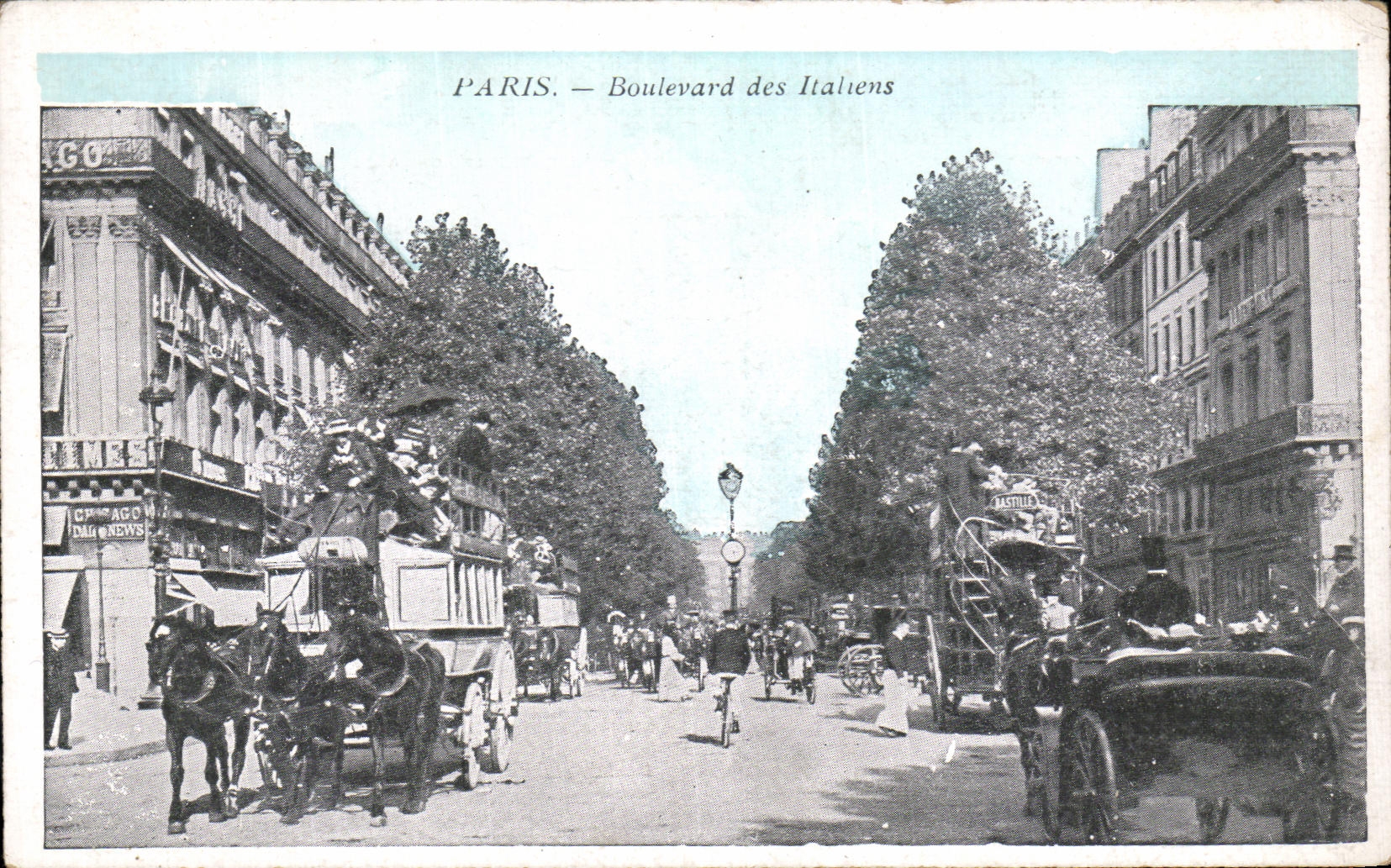 CPA Paris Boulevard des Italiens