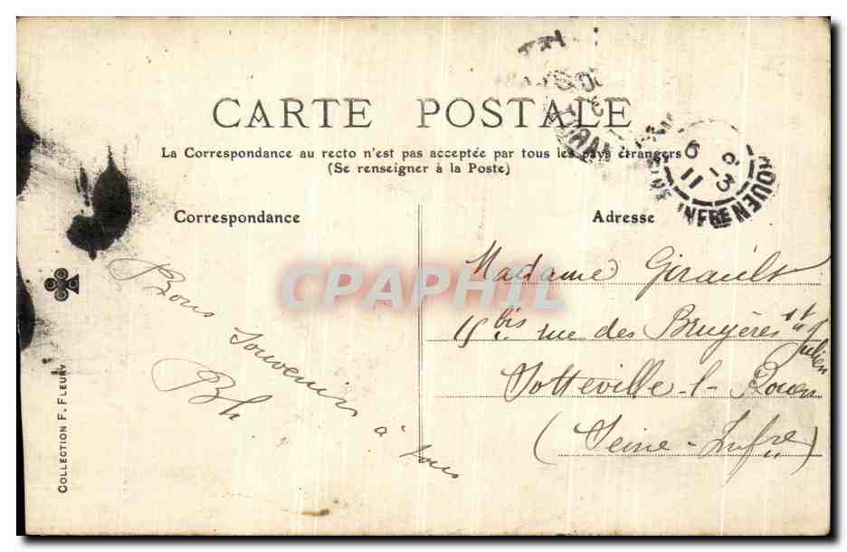 CPA Tout Paris Le Petit Palais des Champs Elysees  — Rückseite