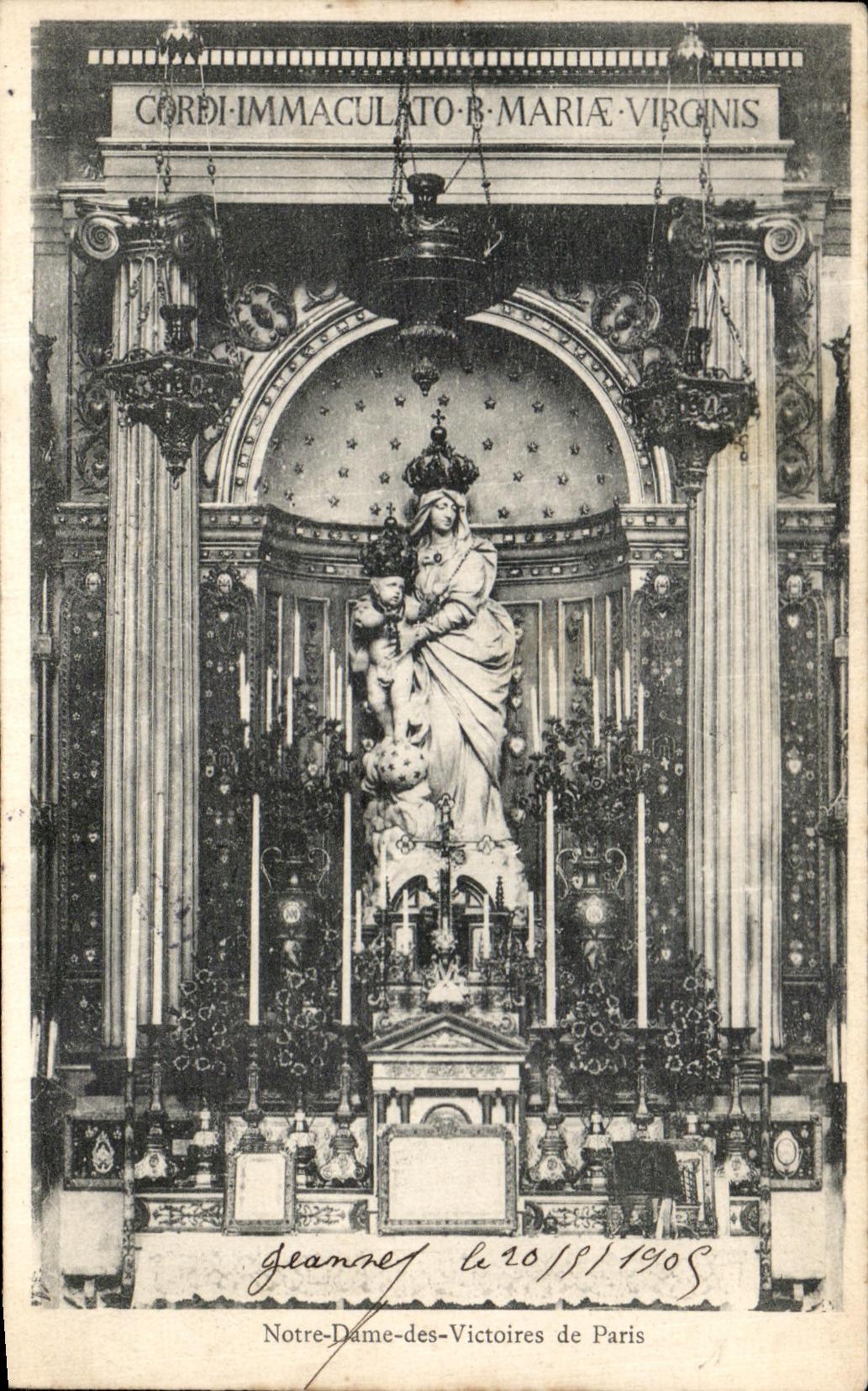CPA Paris Notre Dame Victoire de Paris