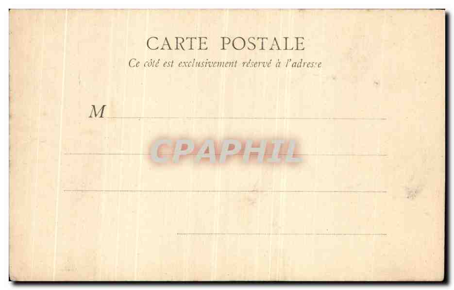 CPA Paris Fontaine Medicis — Verso