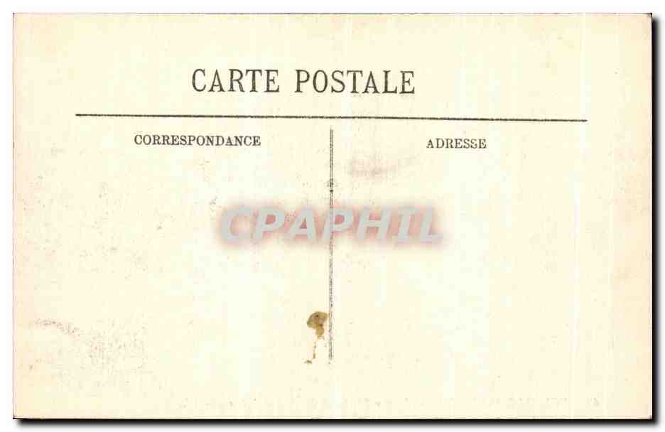 CPA Inondations De Paris Le pont de L Alma — Rückseite