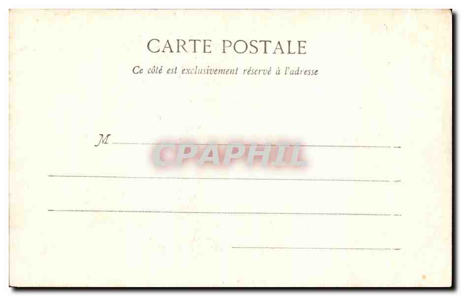 CPA Paris Colonne De La Bastille — Rückseite