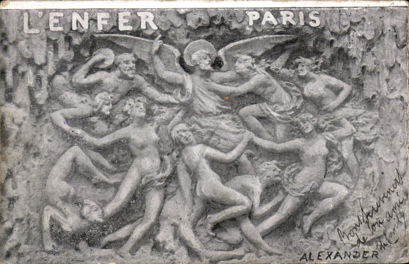 CPA Paris L Enfer Alexander Montmartre Diable 