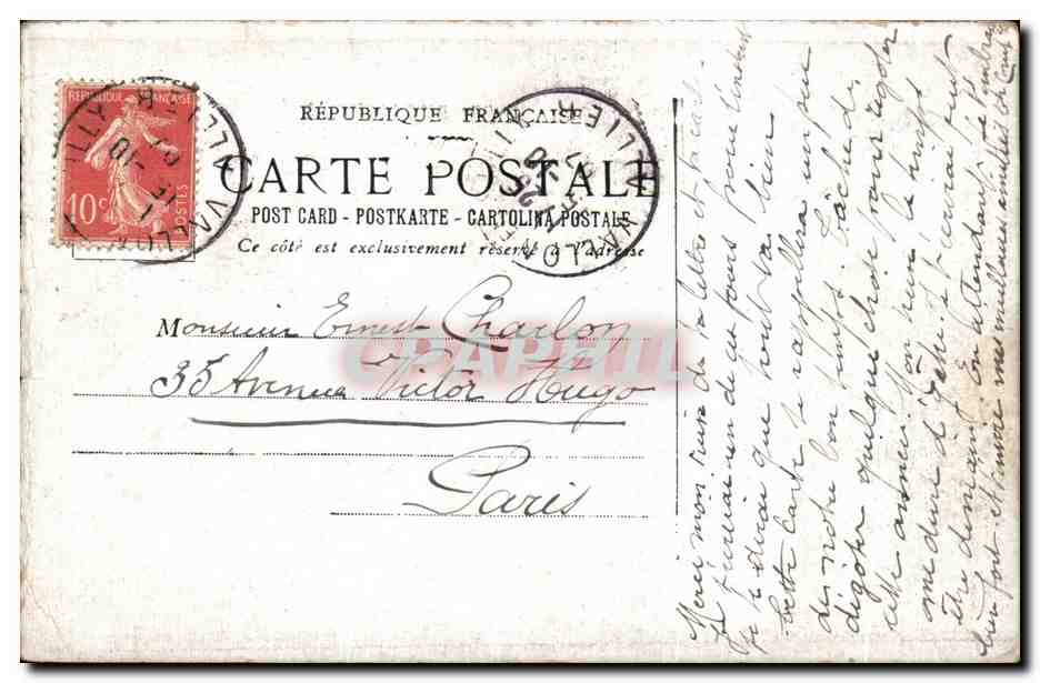 CPA Paris L Enfer Alexander Montmartre Diable  — Rückseite