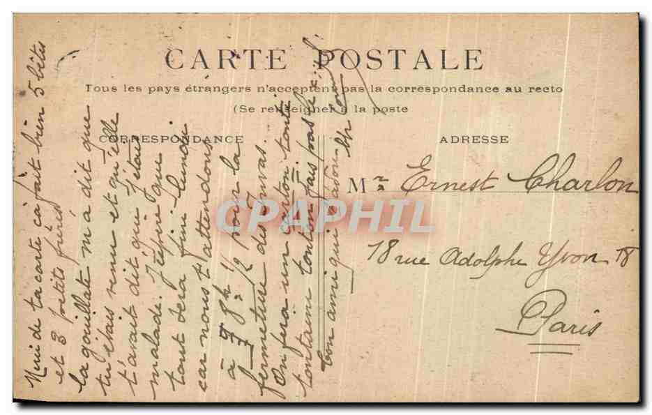 CPA Paris La Seine Au Pont Neuf  — Rückseite