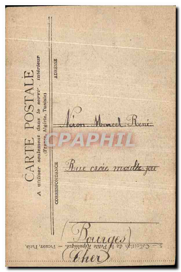 CPA Paris La Colonne De Juillet  — Verso