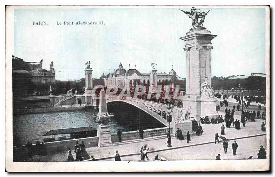 CPA Paris Le Pont Alexandre III