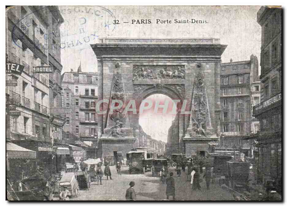 CPA Paris Porte Saint Denis