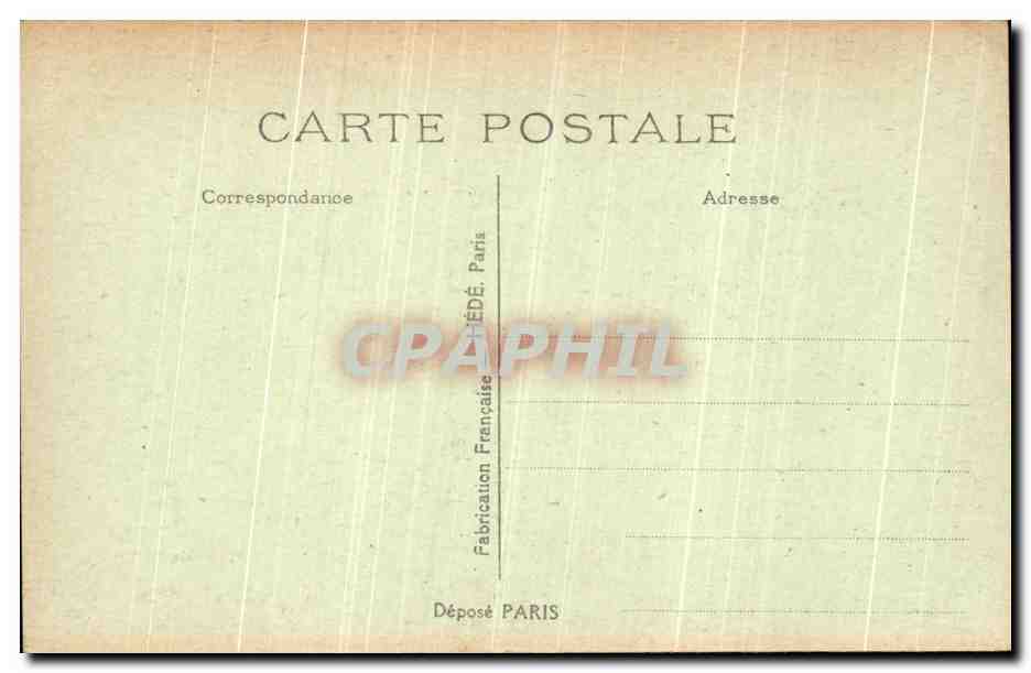CPA Paris Le Trocadero  — Rückseite