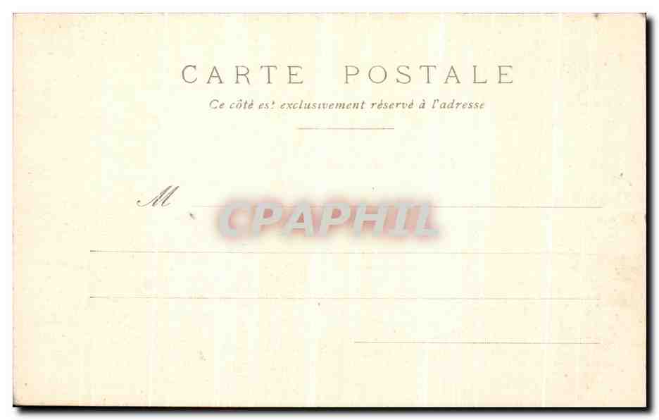 CPA Paris Place Malesherbes — Rückseite