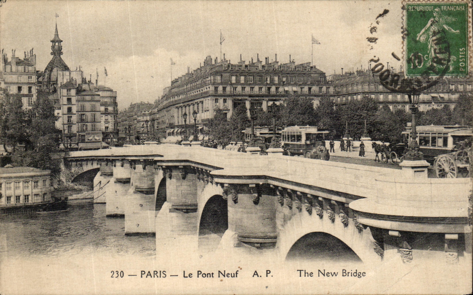 CPA Paris Le Pont Neuf 