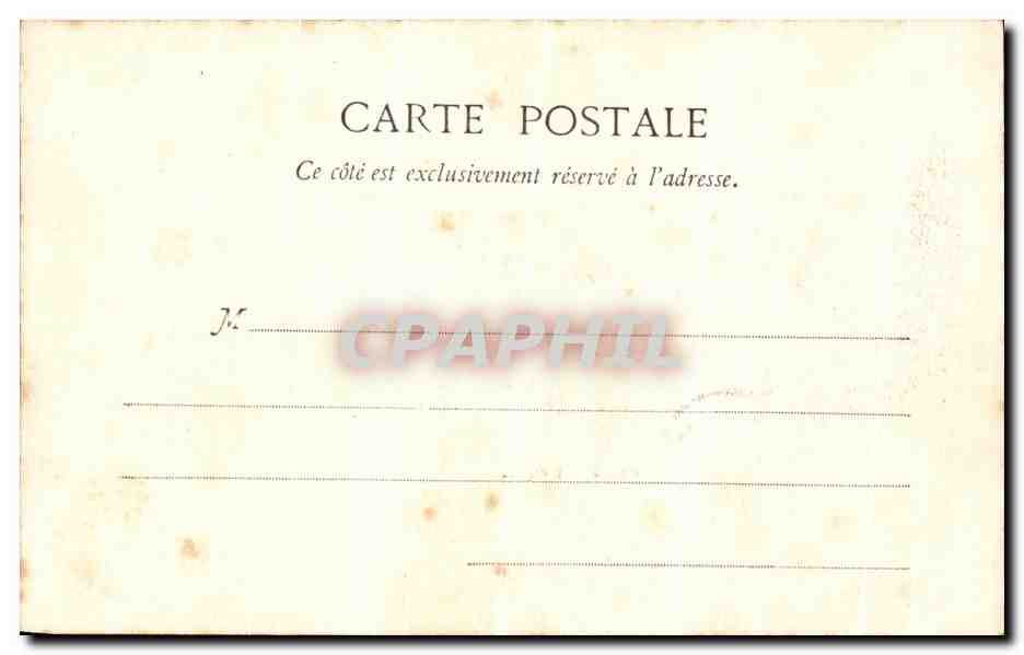 CPA Paris L Opera — Rückseite