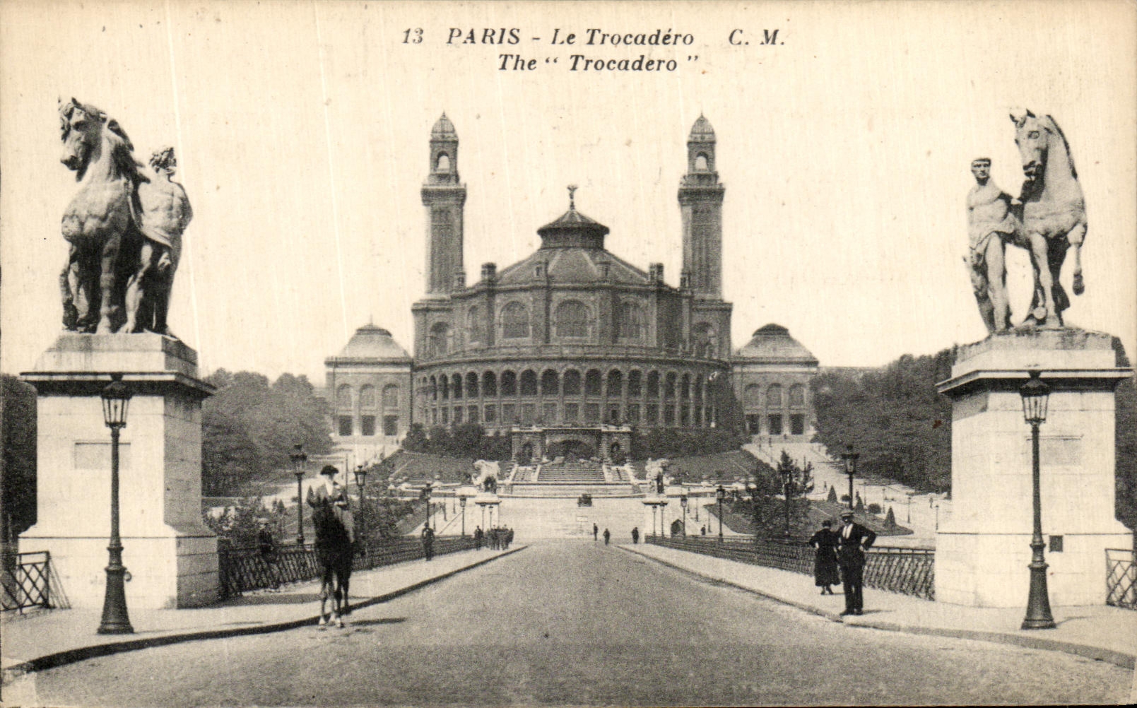 CPA Paris Le Trocadero