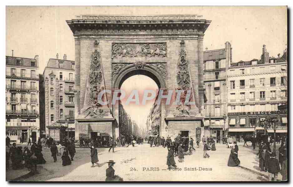 CPA Paris Porte Saint Denis