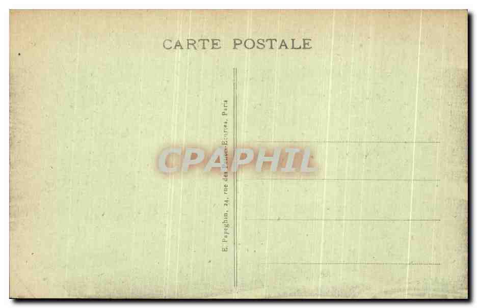 CPA Paris Panorama du Jardin des Tuileries pris vers la Rue de Rivoli et l Opera — Rückseite