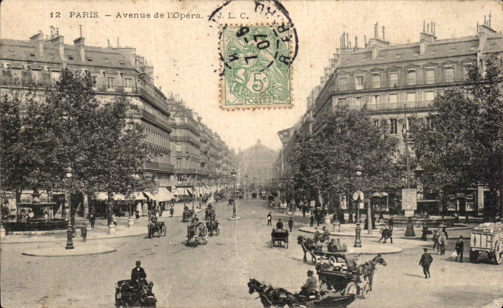 CPA Paris Avenue de l Opera