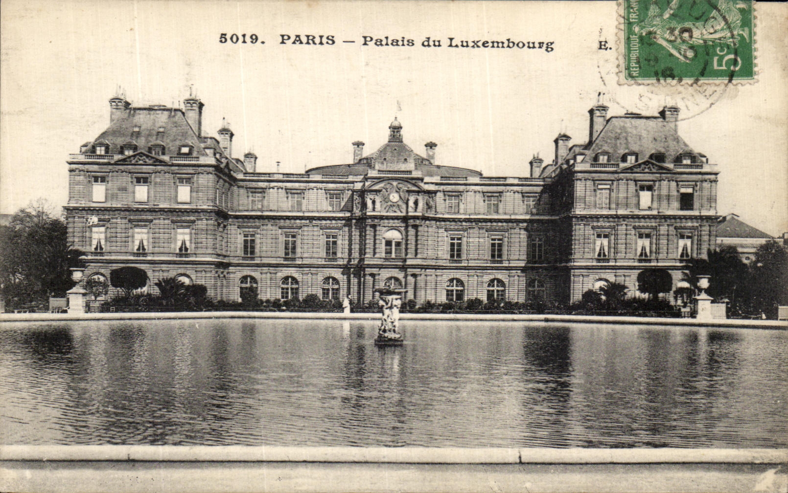 CPA Paris Palais du Luxembourg