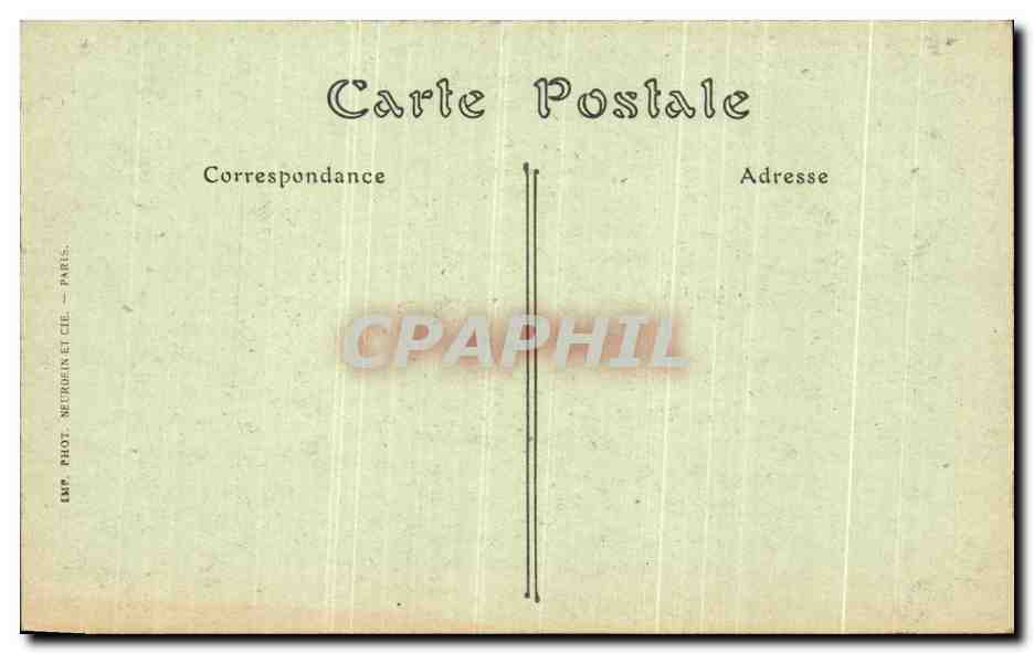 CPA Paris Eglise Saint Etienne du Mont — Verso